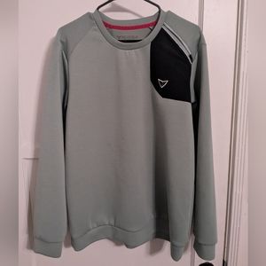 Green Korsa Roadrunning long sleeve sweatshirt